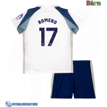 Fotballdrakt Barn Tottenham Hotspur Cristian Romero #17 Hjemmedraktsett 2025-26 Kortermet (+ Korte bukser)